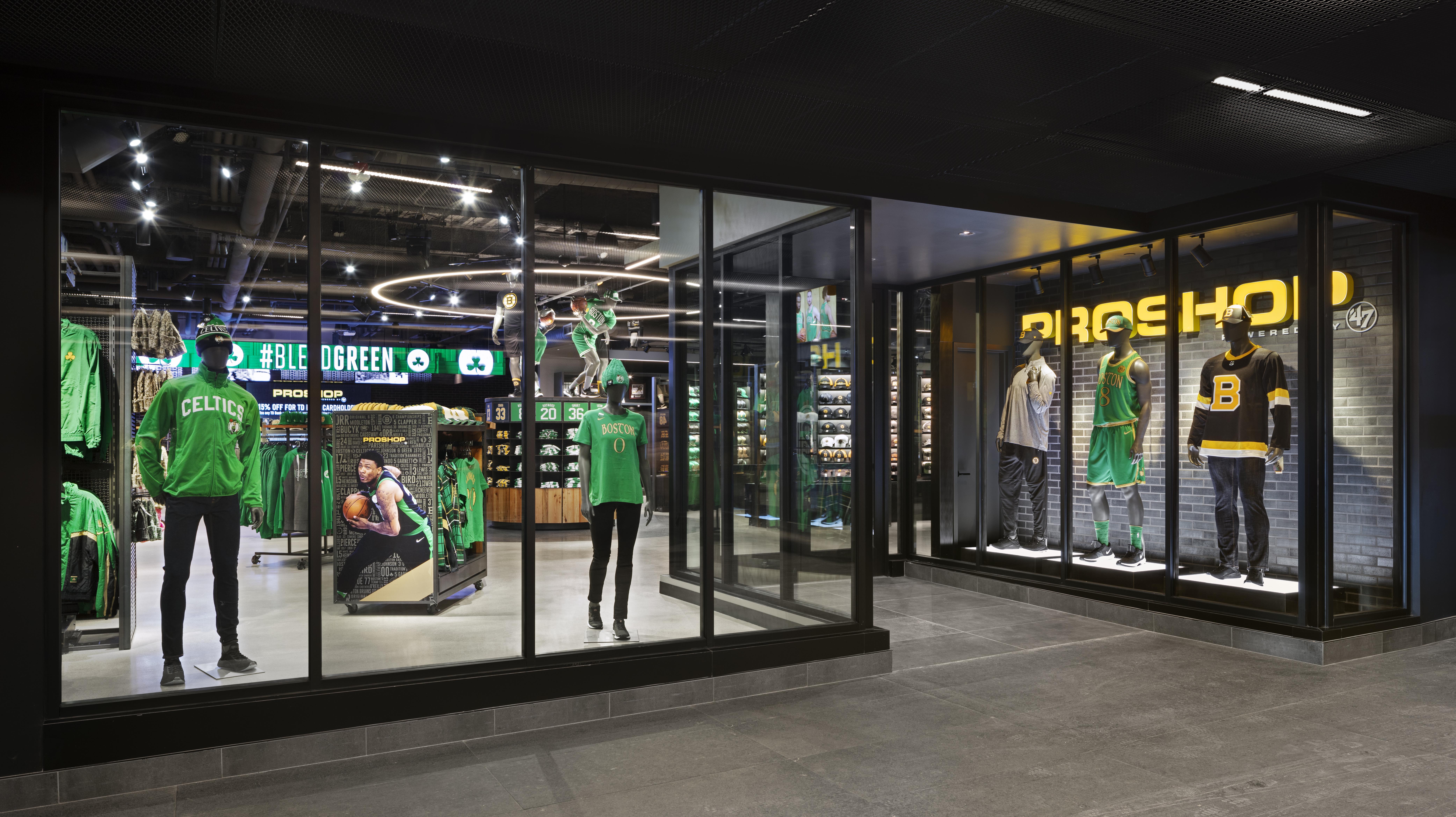 TD Garden Pro Shop: Retail Architecture