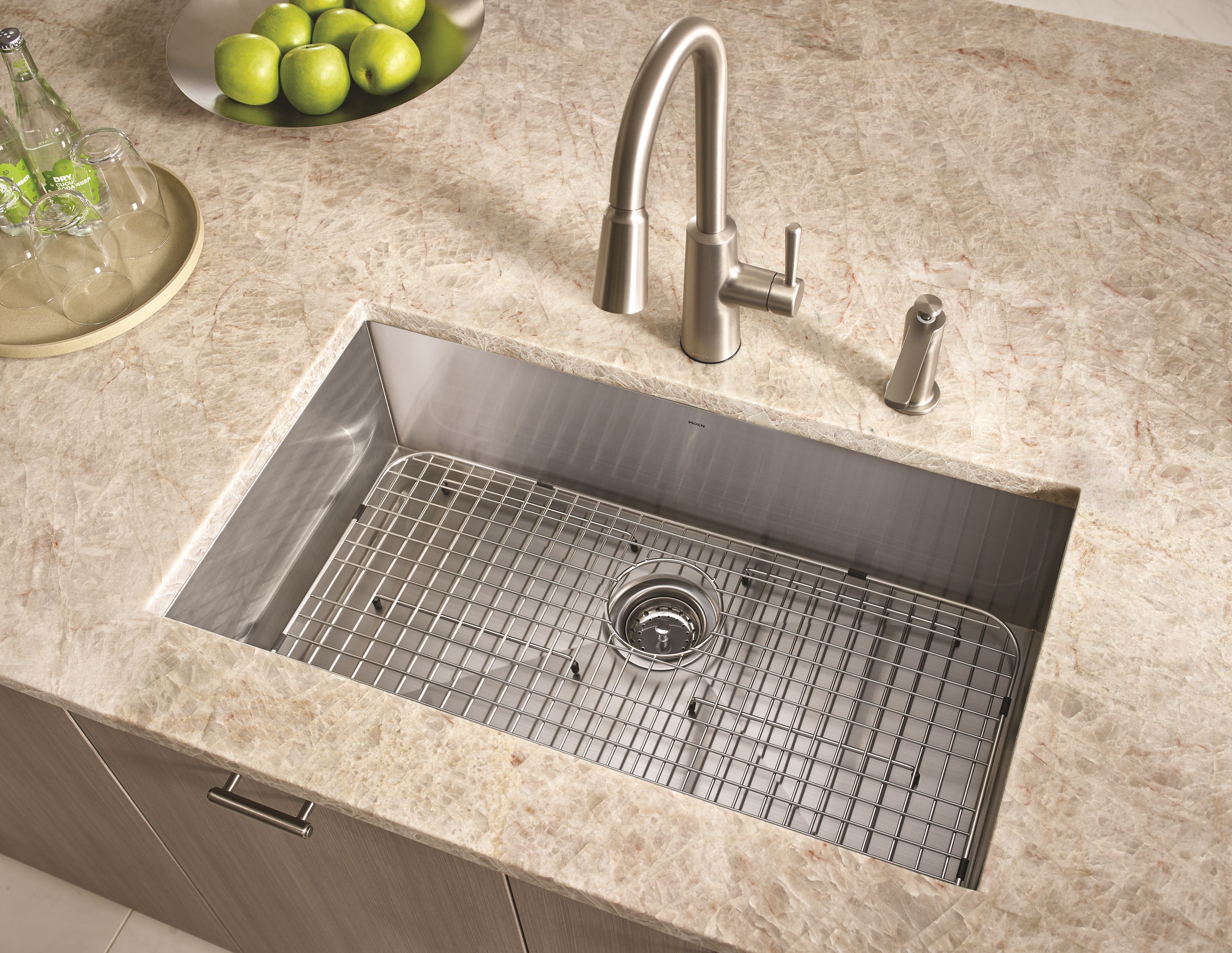 Riley™ Pulldown Kitchen Faucet By Moen Incorporated Featured On Design 