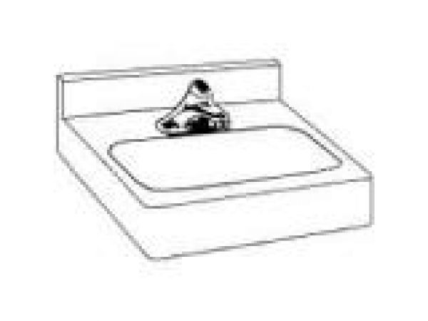 Front Mounted Barrier Free Rectangular Bowl Stainl