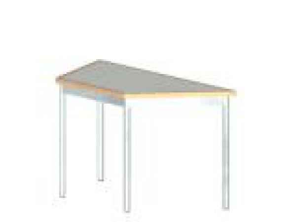 Trapezoidal table