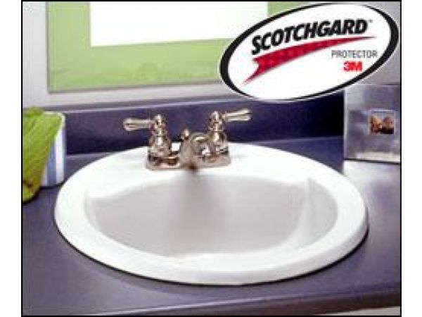 Cadet Round Countertop Sink with Scotchgard¢â€ž¢