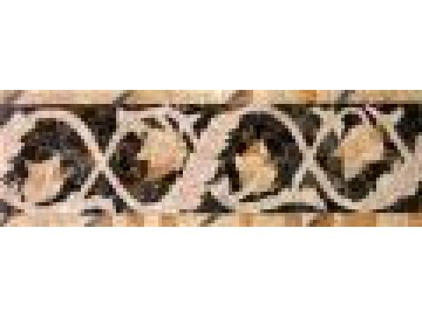 Stone Mosaics-4.5x13 Twisting Ivy E