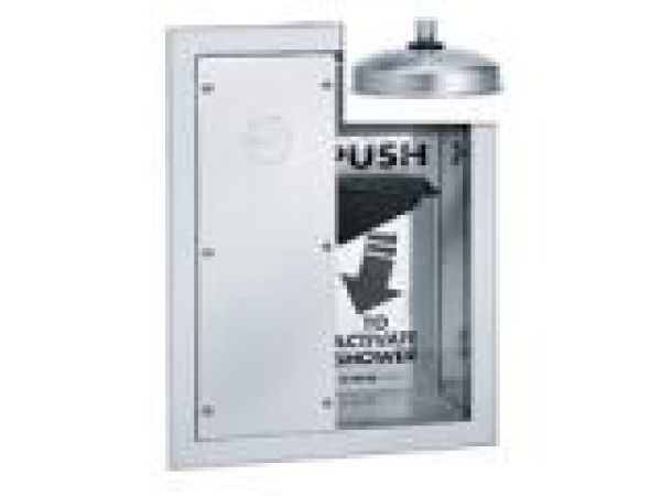 Barrier Free Recess-Mounted Drench Shower