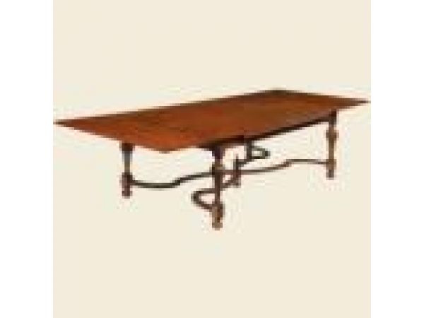 24274DT Barcelona Draw Top Dining Table
