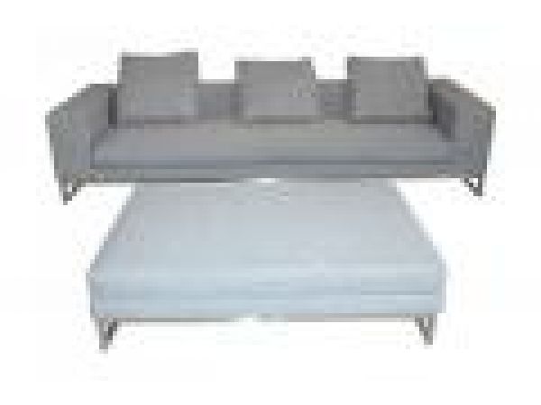 SL 255 Gray, Modern Fabric Sofa