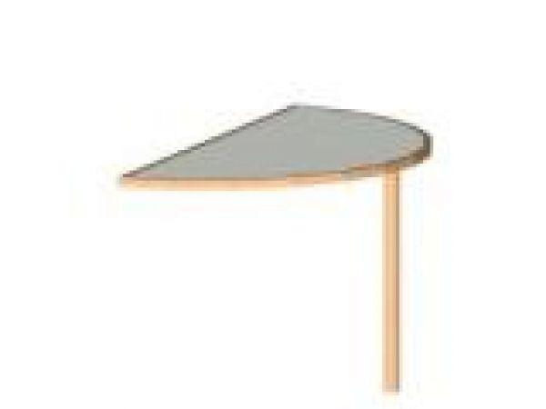 Tables semicircled