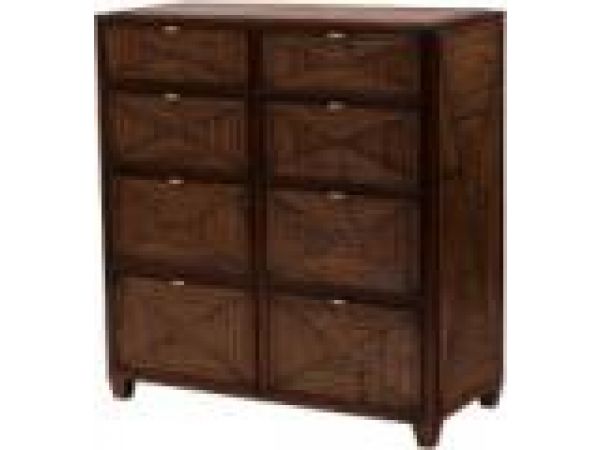 No. BV-712,Faubourg Five-Drawer Chest