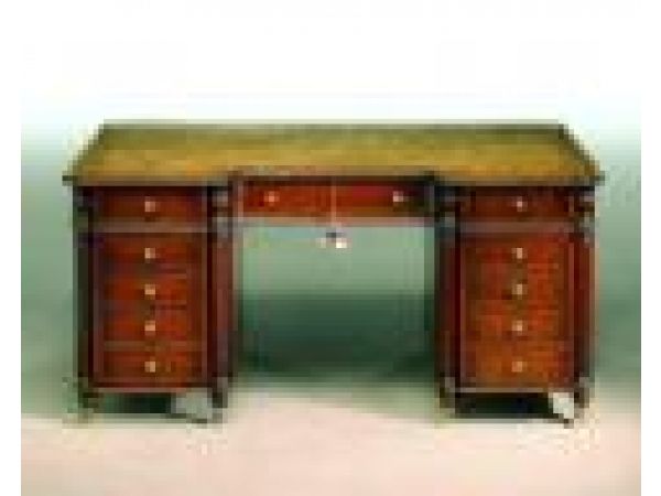 2390X - Gillows-style mahogany desk
