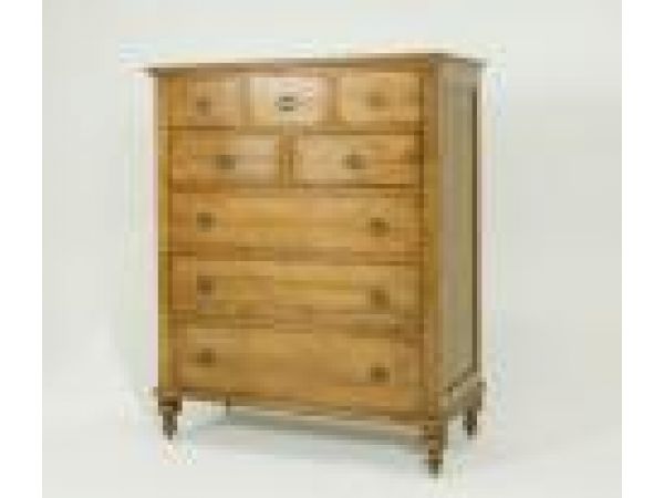 2940 Eight Drawer Chest Solid plank top