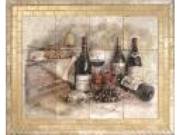 SL000431 FRENCH DELIGHT WINE MURAL