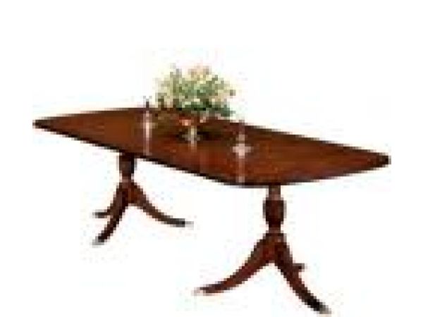 2208 Double Pedestal Dining Table