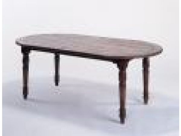 6051 Racetrack Oval Dining Table