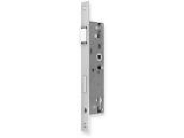 Safety lock 1212 for narrow stile doors