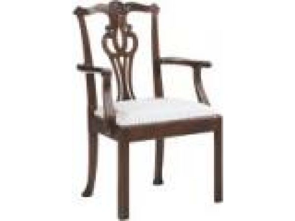 Georgian Arm Chair (Marlborough Leg)