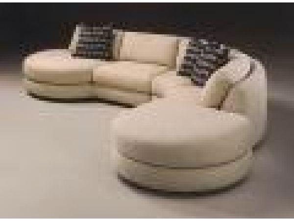 Style No. 1020-325 Left Bumper Sofa