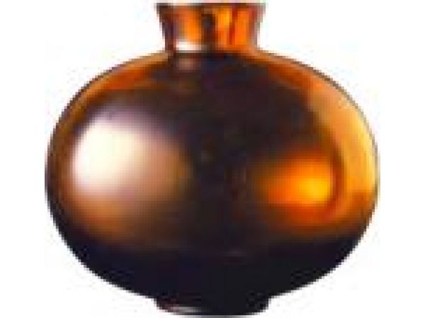 No. MKP-3963,Amber Cocoon Vase