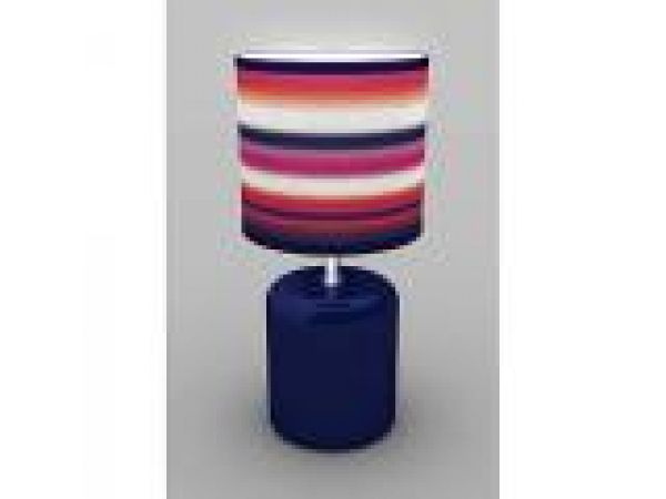 Blue Tempo Table Lamp