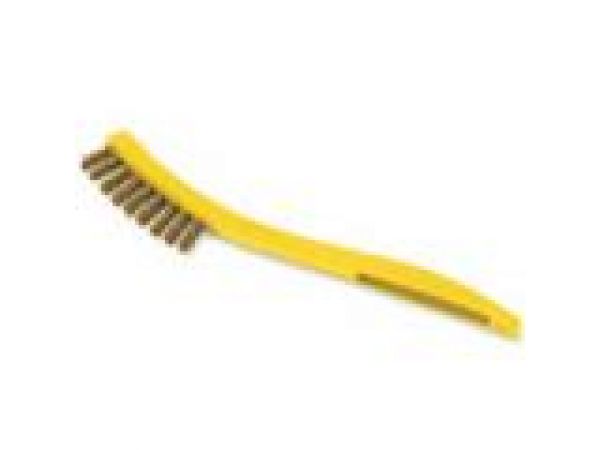 9B57 Tile and Grout Brush, Brass Bristles