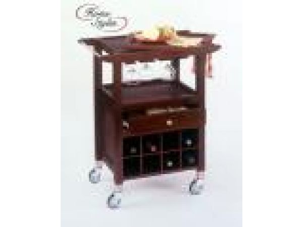 Bar Cart with Wine Storage