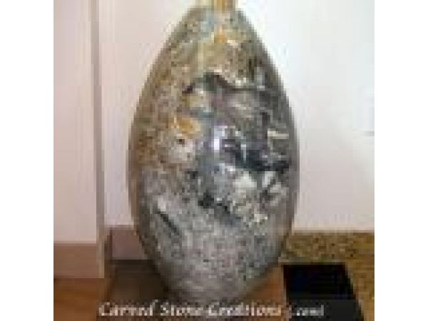 FV-M08, Large Exotic Marble Vase
