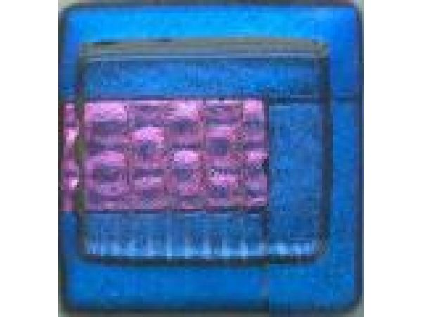 Glass Tiles-2x2 Blue Radium