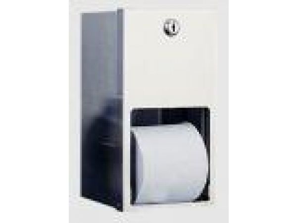 TOILET ROLL HOLDER W/COVER