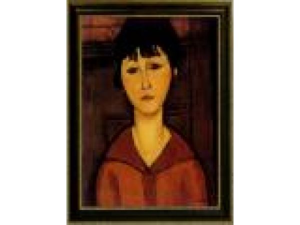 Modigliani, Tete de Jeune Fille/#211, Gelled