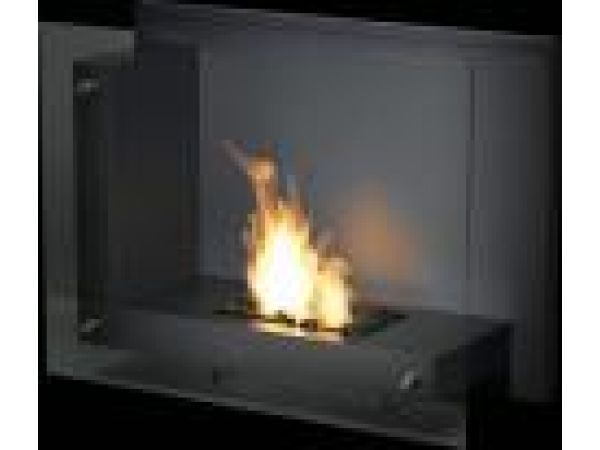 Anthracite Freestanding Bio Fireplace