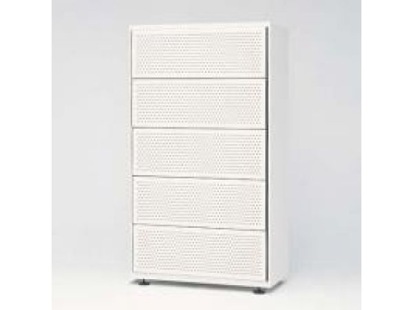 Acoustical lateral file cabinet