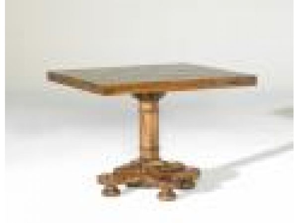 7179 Square to Round Pedestal Table
