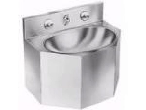 Chase Mounted 5-Sided Stainless Steel Lav