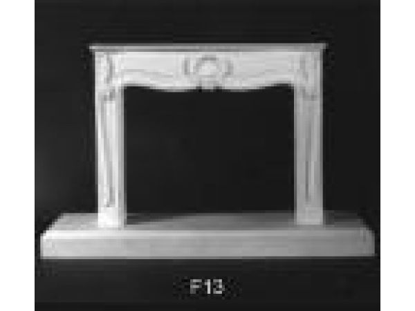 Cast Stone Fireplace Mantels - Model - F13