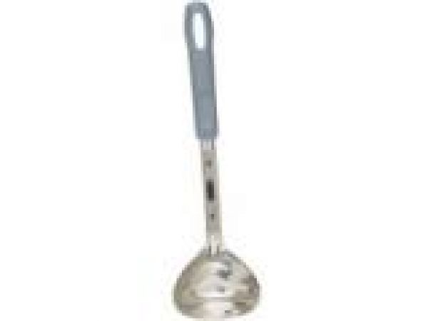 9G22 4oz Precision Stainless Steel Portioning Spoon w/Gray Handle