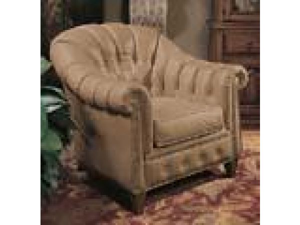 3408-000 Leather Arm Chair