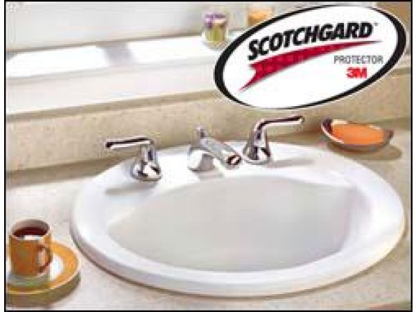Cadet Oval Countertop Sink with Scotchgard¢â€ž¢