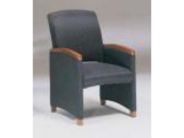 HC-6127 Chair (High Back Closed Arm)