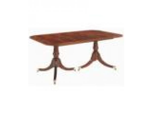 Charleston Double Pedestal Dining Table (Top)