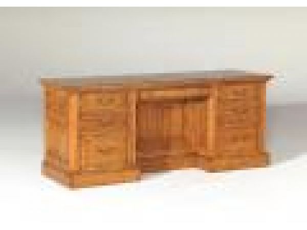 3428 Executive Credenza with Pop-up for LCD Monito