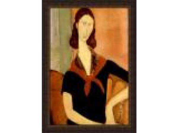 Modigliani, Young Woman with Scarf/#300, Gelled