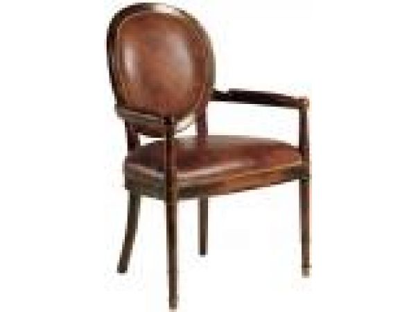 Oval Arm Chair