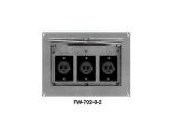 Flush Wall Boxes - FW-702-3-PBG