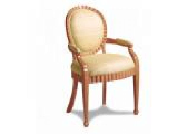 Fluted Arm Chair
