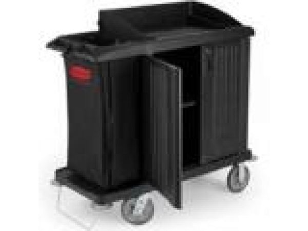 6192 Compact Housekeeping Cart with Doors