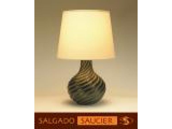 The Grace Table lamp by Salgado Saucier