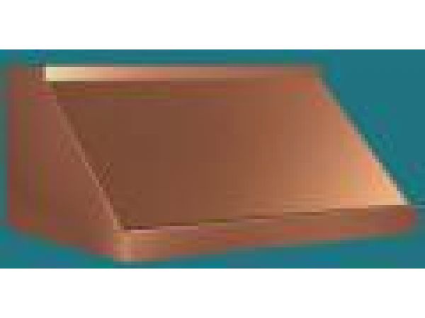 Double Step Slope Copper Hood