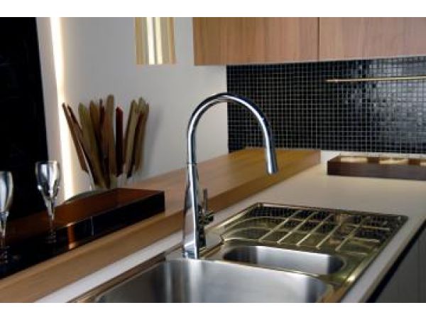 Natalia Kitchen Faucet with Pull Down Spout