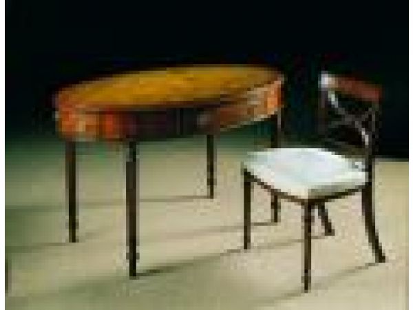 2306 - Oval writing table