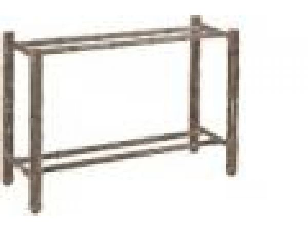 No. BA-37,Console Table with Four Legs in Black Ba