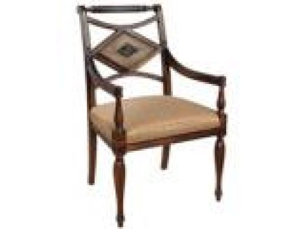 Regency Cane Arm Chair