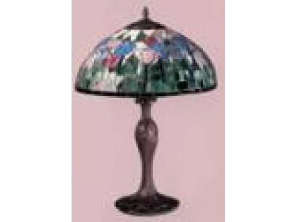 Tulip Garden Tiffany Table Lamp